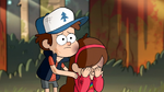 Dipper comforting his sister.