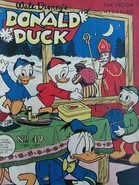 Cover met Sint Nicolaas en zijn zwarte knecht uit het jaar 1957.