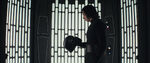 Kylo looks at his helmet with frustration just before deciding to destroy it.