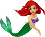 Ariel en Kingdom Hearts.