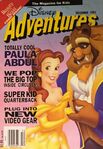 Disney Adventures Magazine cover December 1991 Beauty and the Beast