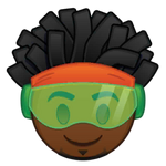 Wasabi's emoji for Disney Emoji Blitz