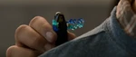 A LEGO minifigure of Palpatine owned by Ned Leeds