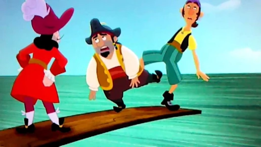Sharky&Bones-walkin the plank