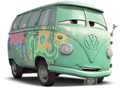 Fillmore (Cars, Cars: The Video Game, Cars Toons (archive footage))