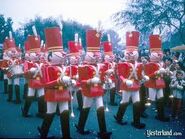 The Toy Soldiers in the Disney Christmas Fantasy Parade