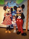 Minnie with Mickey at Walt Disney World