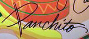 Panchito's signature.