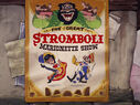 The poster advertising Stromboli's show