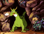 Adventures of the Gummi Bears: "There's No Place Like Home" Territorial Dragon