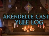 Arendelle Castle Yule Log