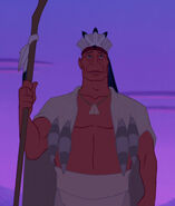 Chief Powhatan in the sequel.