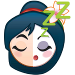 EmojiBlitzReflectionMulan-Sleeping