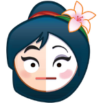 EmojiBlitzReflectionMulan-Surprised