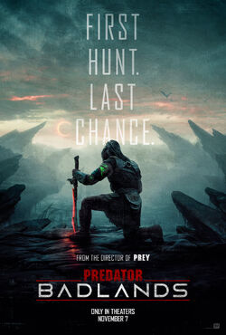 Predator Badlands Teaser Poster
