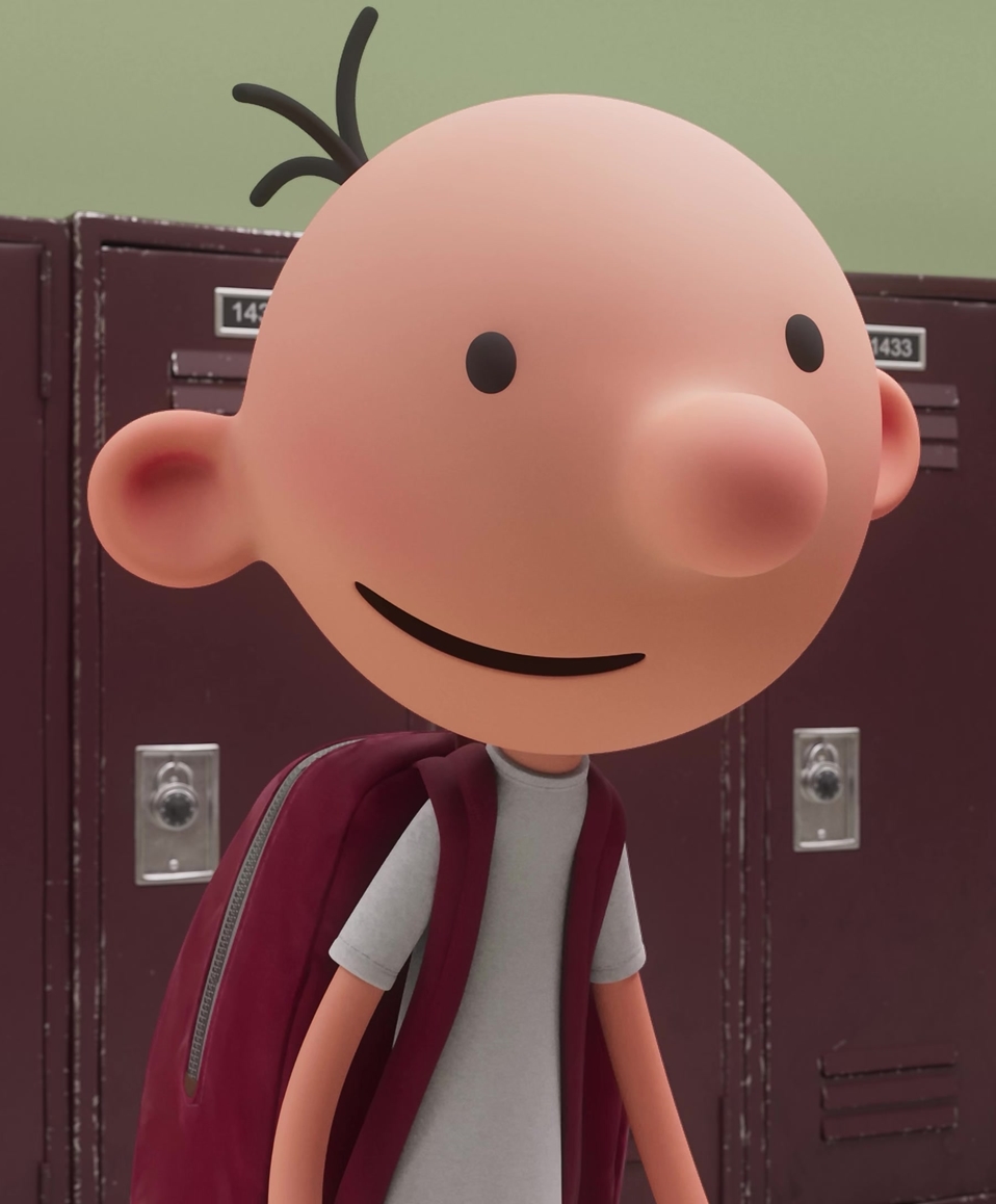 DIARY OF A WIMPY KID, US poster, Greg Heffley (voice: Brady Noon), 2021. ©  Disney+ / Courtesy Everett Collection Stock Photo - Alamy