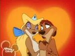 Timon with Princess Tatiana (Timon & Pumbaa)