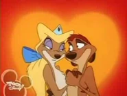 Timon and Tatiana in love