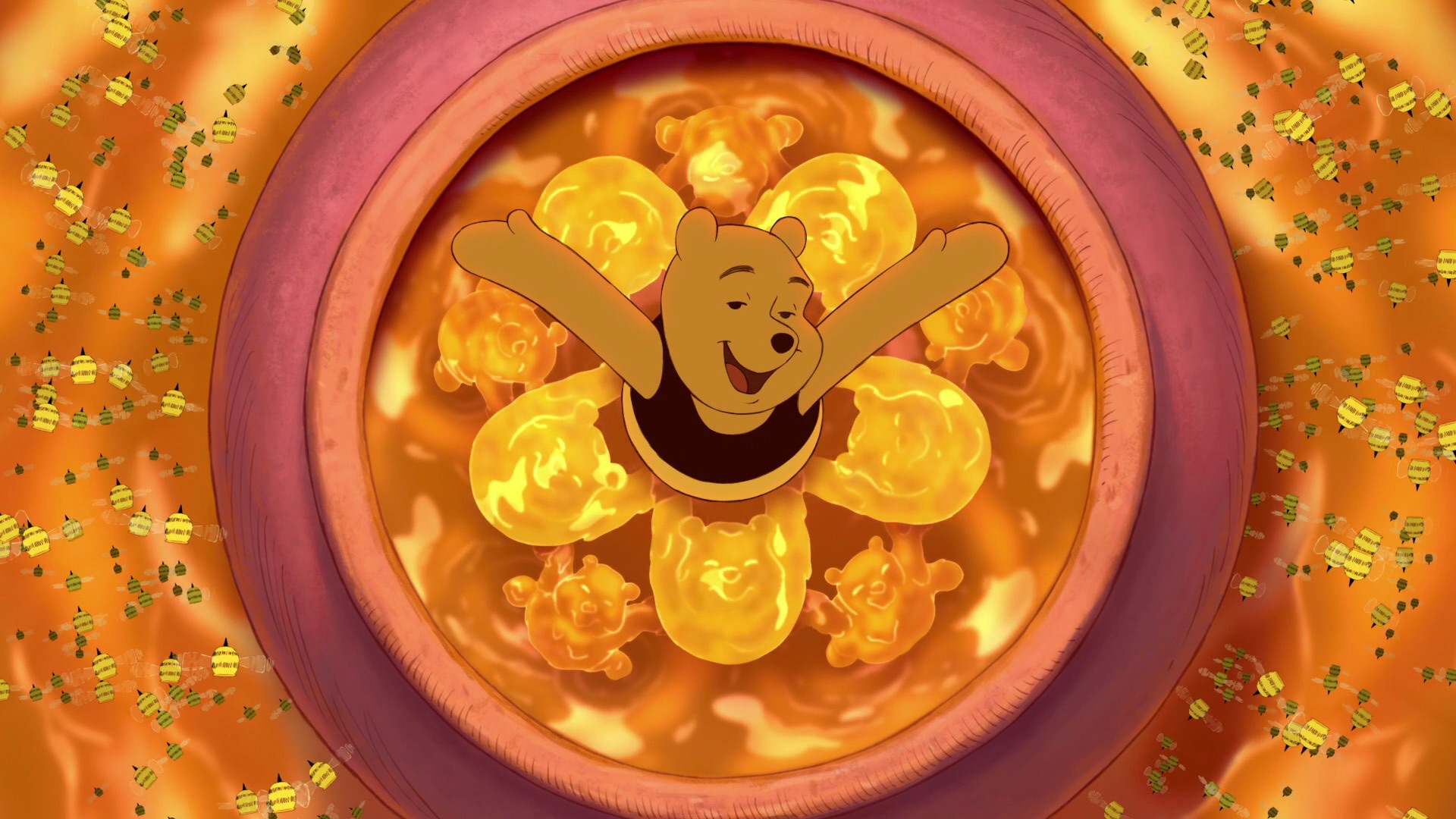 Image result for winnie the pooh honey pot  Pastelitos de abejas, Winnie  de pooh, Imagenes de pooh