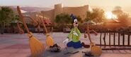 Magic Brooms in Once Upon a Studio