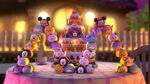 Disney tsum characters group shot cake decoration