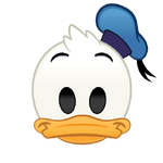 Donald's emoji for Disney Emoji Blitz