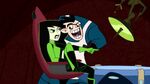 Shego annoyed by the now good Dr. Drakken