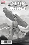 Star Wars The Force Awakens 1 Ribic Sketch Variant