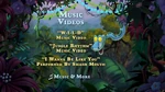 Music Videos menu