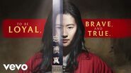 Christina Aguilera - Loyal Brave True (From "Mulan" Official Lyric Video)