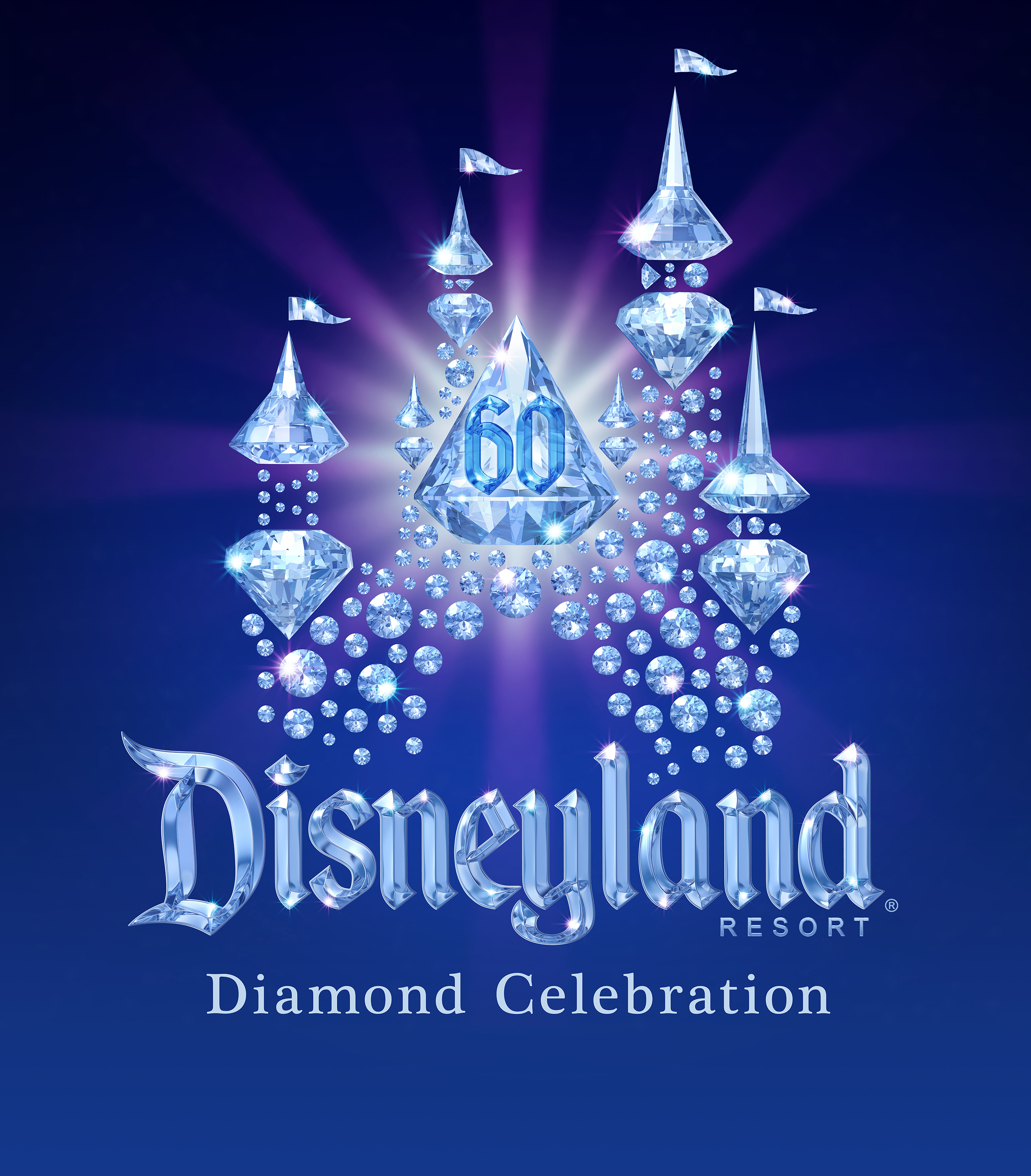  Disneyland 60th Anniversary Diamond Celebration