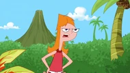 Candace has pink teeth