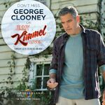 Geoerge Clooney Jimmy Kimmel Live Promo
