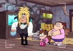 Grenda and mabel dress up soos