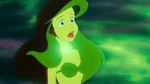 Ariel starts to sing.