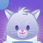 Yzma Kitty Emoji for Disney Emoji Blitz