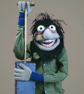 Sweetums en Crazy Harry in Muppets Most Wanted