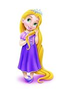 Rapunzel as a toddler