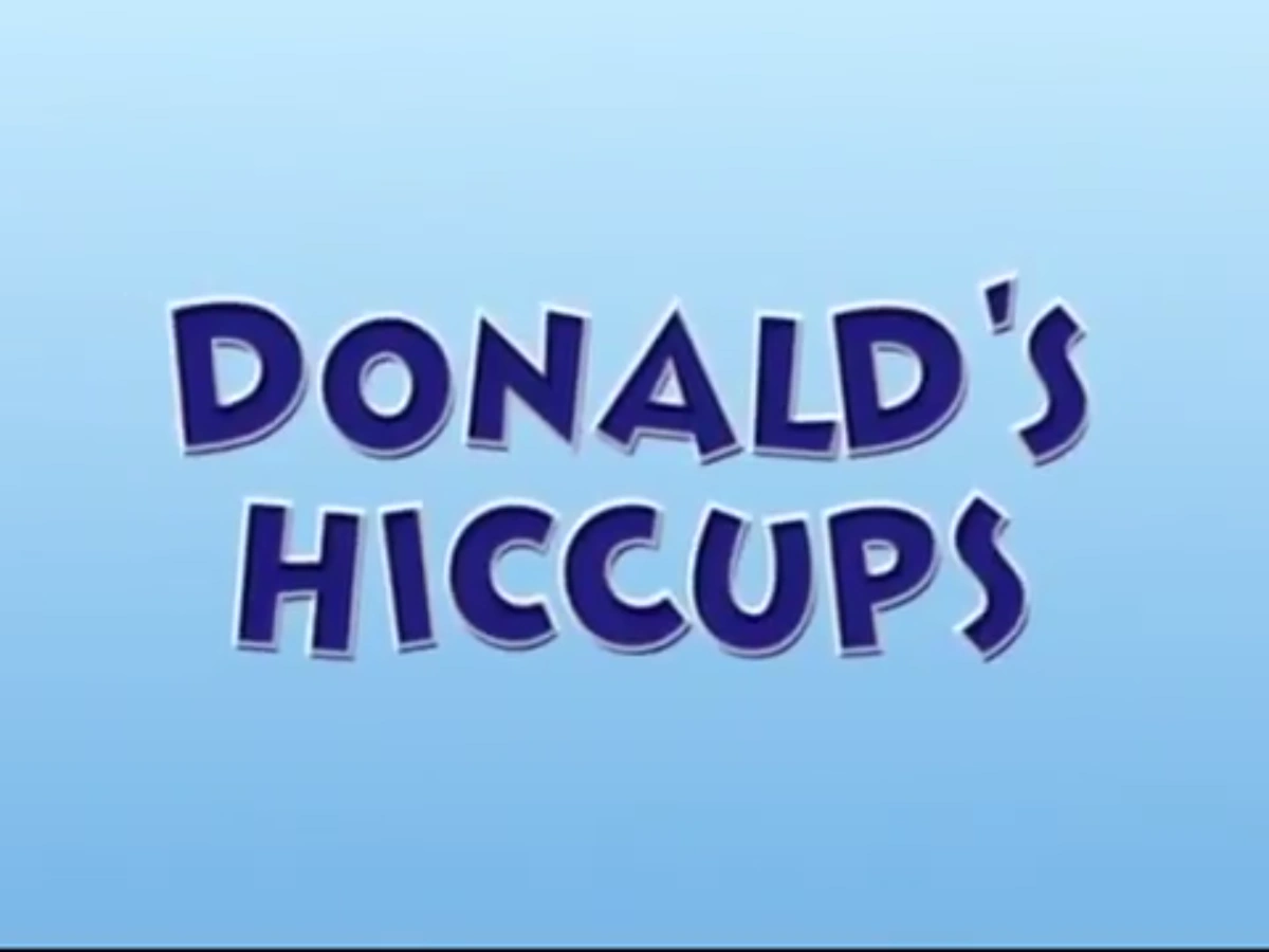Donald's Hiccups Disney Wiki Fandom