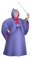 Fairy Godmother in Kingdom Hearts