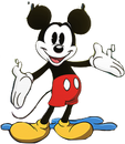 Mickey as he appeared in the Epic Mickey graphic novel