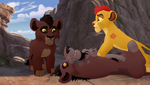 Kion meets Kovu