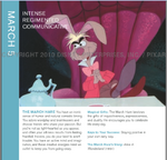 The March Hare's page in Disneystrology