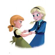 Anna & Elsa's Childhood Times 6