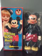 "Marching Mickey Mouse" plush