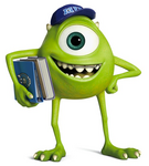 Mike en Monsters University.