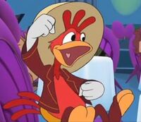 Panchito in Mickey's House of Villains