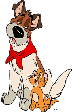 dodger the dog, animation still, disney's oliver &, Stable Diffusion