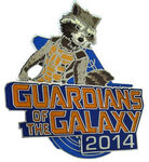 Guardians of the Galaxy 2014 Rocket Pin