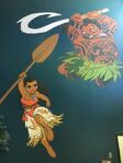 Moana mural